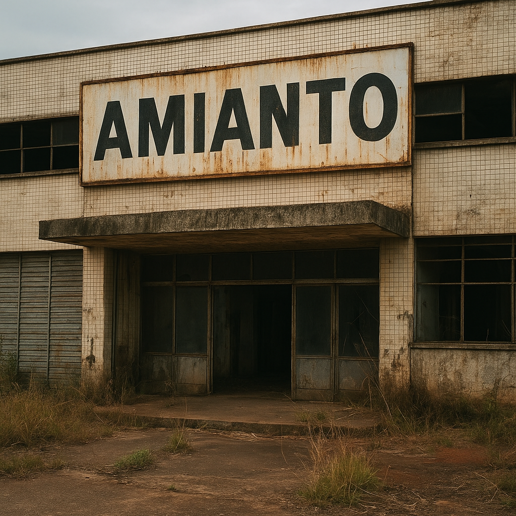 Empresa fechada que usava amianto