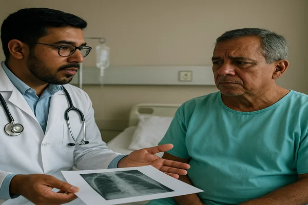 Imagem sobre mesotelioma amianto sintomas tratamento