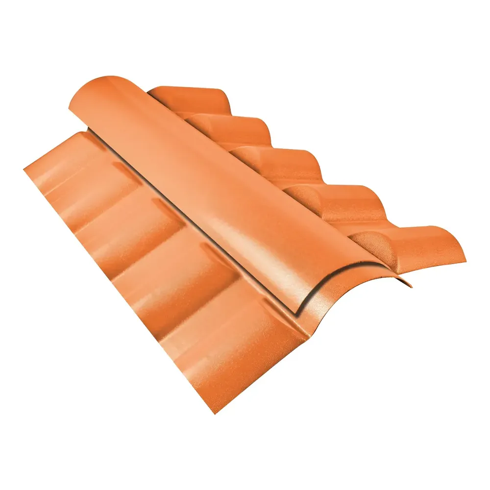 Cumeeira Central Articulada 88x56cm 2 Peças Permatti