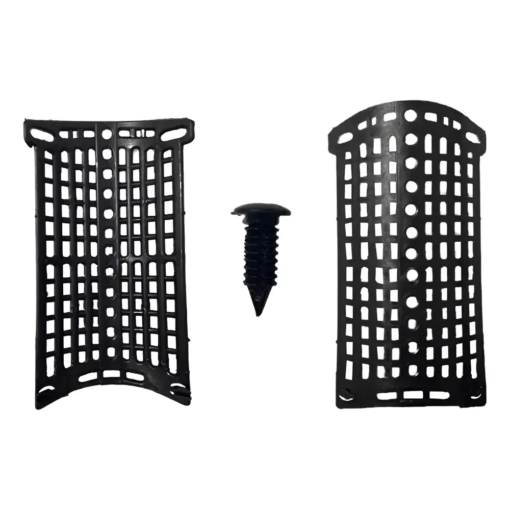 Protetor de Calhas Brasilit Aluzinco Eternit Telha Preto Kit 100 Peças