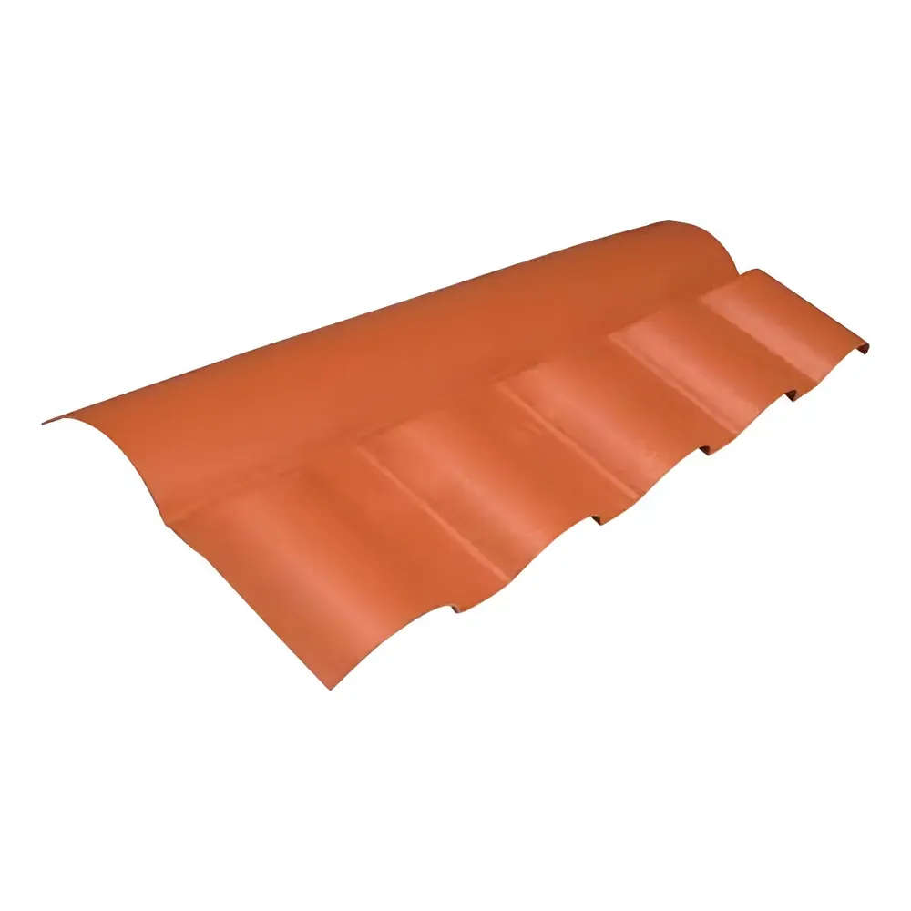 Cumeeira Cerâmica Articulada Portuguesa Terracota DVG 0,86cm